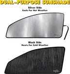 Custom Fit Front Side Sunshades (2pcs) for Mercedes-Benz Sprinter 2019 2020 2021 2022 2023 2024 2025 2026, Insulated Sunshade Privacy Accessories Blockout UV Reflector Protection - Made in USA