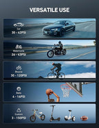 AstroAI L7 Tire Inflator Portable Air Compressor Cordless-2pack Bike Pump with Digital Dual Values Display, 150 PSI Car Tires Pump with LED Lights Air Pump for Cars, Motorcycles, Bikes, Balls Orange