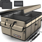 FORTEM Trunk Organizer For SUV Car Trunk Organizer, Foldable Storage, Car Accessories for Women Men, Collapsible Bag, Perfect C