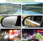 2026 Upgrade Clear Vision Windshield Cleaner with Car Window Cleaner,Automotive Oil Film Cleaning Brush for Car Windows,Clear