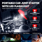 Povasee Jump Starter 5000A Car Jumper Starter, Model A30 12V Jump Box for Car Battery up to 10L Gas or 8L Diesel Engine