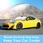 TINGLU Sun Shade for 2017-2021 Toyota 86/2022-2023 Toyota GR86/2013-2023 Subaru BRZ/2012-2016 Scion FR-S FRS Accessories Windshield Sun Shade Window Shade UV Rays Protection Sun Visor Cover