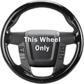Steering Wheel Cover for Ford F150 2009-2014/ Ford Expedition 2015-2017, Car Steering Wheel Cover Protector Accessories for Ford (Glossy Black)