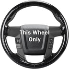 Steering Wheel Cover for Ford F150 2009-2014/ Ford Expedition 2015-2017, Car Steering Wheel Cover Protector Accessories for Ford (Glossy Black)