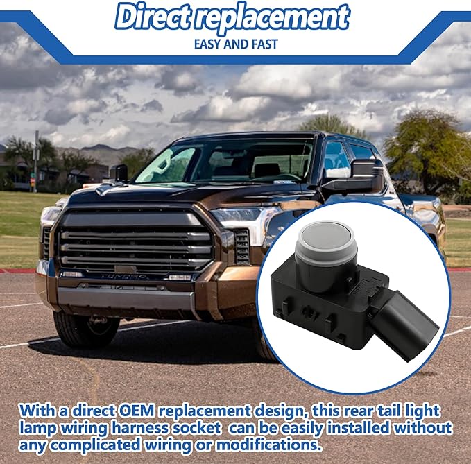 Bumper Parking Sensor Fit for Toyota Tundra 2022 2023 2024 2025 Replace 89341-0E040 89341-K0060-B9