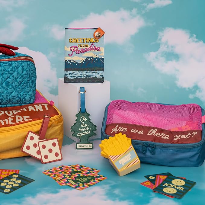 ban.do Getaway Polyester and Mesh Packing Cube Set, Includes 4 Foldable Luggage Organizers in Various Sizes (Really Important