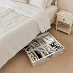 StorageWorks Under Bed Shoe Storage Organizer, Underbed Shoes Container