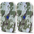 2 Packs Gun Safe Dehumidifier 40 Gram Reusable Indicating Silica Gel Desiccant Canister- Camouflage Rechargeable Humidity