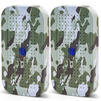 2 Packs Gun Safe Dehumidifier 40 Gram Reusable Indicating Silica Gel Desiccant Canister- Camouflage Rechargeable Humidity
