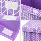 Mayniu Large Toy Box Chest with Flip Lid, Toy Storage Organizers Bin Boxes Basket with Sturdy Handles for Boys, Girls, Kids, 
