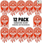 Chemical Guys Car Fresheners, Hanging Air Fresheners - Signature Scent for Cars, Trucks, SUVs, RVs, Home, Office, Work, Dorm 