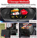 YOSRTER Car Trunk Organizer for Dodge Charger Durango Challenger Ram Collapsible Storage Box with Handle Foldable Lid Non