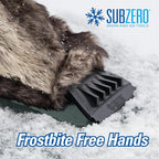 Subzero 13929 Faux Fur Ice Scraper Mitt for Car, SUV, Trucks