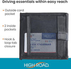 High Road 10-Pack Car Sun Visor Registration and Insurance Card Holder for Trucks and Cargo Vans with 2 Hidden Clear Vinyl Pockets