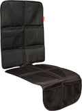 Lusso Gear Car Seat Protector for Baby Car Seat - Thick Padding - Seat Protector Under Baby Car Seat with 2 Mesh Storage Pock