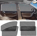 ZATOOTO Car Window Shades for Side Window Sun Shade for Car Window Magnetic Mesh Car Window Screen for Easy Installation Breathable UV Protection Universal for Most Car Perfect for Camping Travel Nap