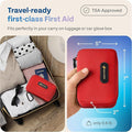 KeepGoing Travel First Aid Kit for Car, Home, Hiking, Camping and Outdoor Emergencies - First Aid Kit Travel Size TSA-Approve