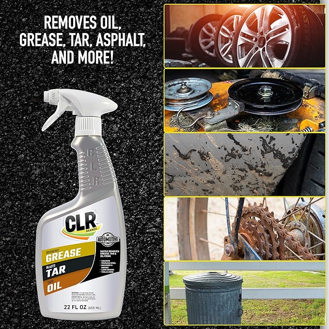 CLR Automotive Sprays (Grease, Tar, & Oil Automotive Cleaner)