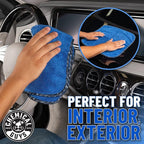 Chemical Guys Professional Grade Premium Microfiber Towels for Cars, Blue, 16" x 16", Ultra-Soft and Scratch-Free Car Detaili