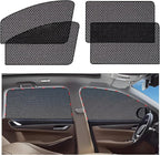 ZATOOTO Car Window Shades, Car Window Covers Baby Breathable Mesh UV Heat Protection Universal Fit for Most Vehicles Easy Magnetic Installation Perfect for Camping Travel Napping