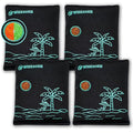 4 x 500 Gram Rechargeable Silica Gel Desiccant Packs, Microwave Reactivated Moisture Absorbers, Color Indicating Reusable