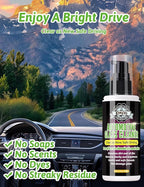 Kingvo Car Ceramic Coating, Car Spray Wax Graphene Polish Crystal Coating,Windshield Washer Fluid Window Cleaner Detailing Su