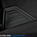 Floor Mats Set for 2017-2025 Mazda CX-5, All Weather TPE Backrest Mat Trunk Mat Cargo Liner Door Sill Guards Accessories for CX5 (Full Mats Set)