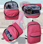 Vercord Backpack Organizer Insert Liner Hanging Travel Bag in Bag with Many Pockets