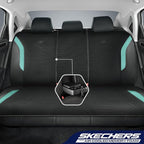 Skechers Memory Foam Car Seat Covers, Air Cool Mesh Thick Seat Covers, Car Seat Full Sets, Airbag Compatible, Automotive Comf