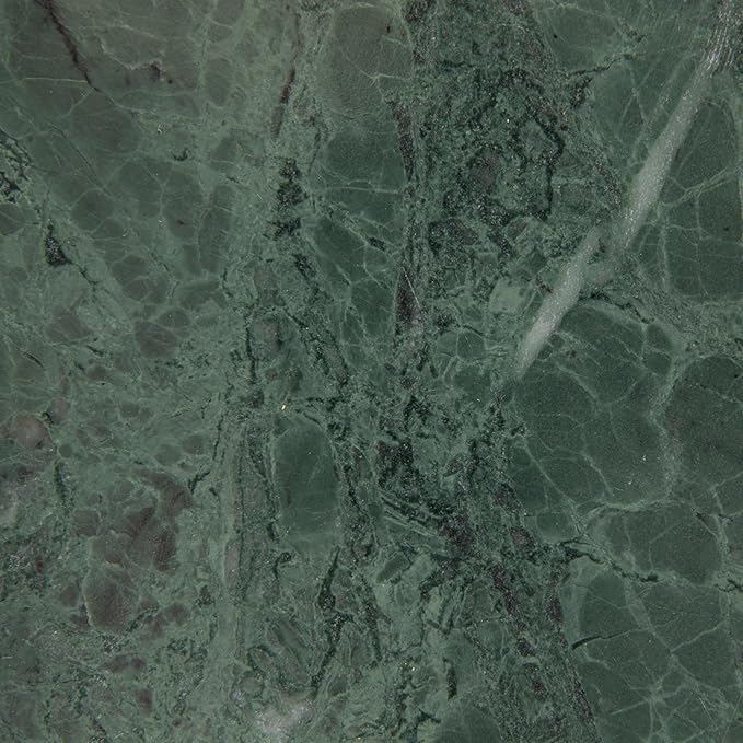 Creative Co-Op Round Marble Lazy Susan, Green