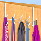 LYNK Professional® Home™ Over the Door Hooks - 10 Hook – Over the Door Coat Rack - Over the Door Hanger - Hanging Towels or C
