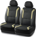 Skechers Memory Foam Car Seat Covers, Air Cool Mesh Thick Seat Covers,Car Seat Covers Front Seats Airbag Compatible, Automoti