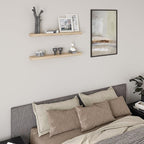 Ballucci Floating Shelves, 36" Wood Wall Shelf Set of 2, with Invisible Brackets for Bathroom, Living Room, Bedroom, Kitchen,