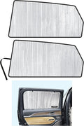 YelloPro Side Window Rear Seat 2nd Row Sunshade (Set of 2) Custom Fit for 2021 2022 2023 2024 2025 2026 Jeep Grand Cherokee L, Laredo, Altitude, Limited, Overland, Summit, Summit Reserve, SUV