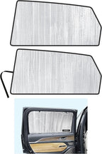 YelloPro Side Window Rear Seat 2nd Row Sunshade (Set of 2) Custom Fit for 2021 2022 2023 2024 2025 2026 Jeep Grand Cherokee L, Laredo, Altitude, Limited, Overland, Summit, Summit Reserve, SUV
