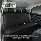 Skechers Car Seat Covers, Work Leather Seat Covers 5-Times Stronger Built-in Webbing, Oxford Fabric Seat Cover Full Sets, Air