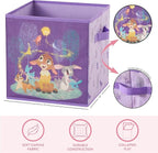 Disney Wish Set of Two Spacious Collapsible Storage Cubes, 10"x10"