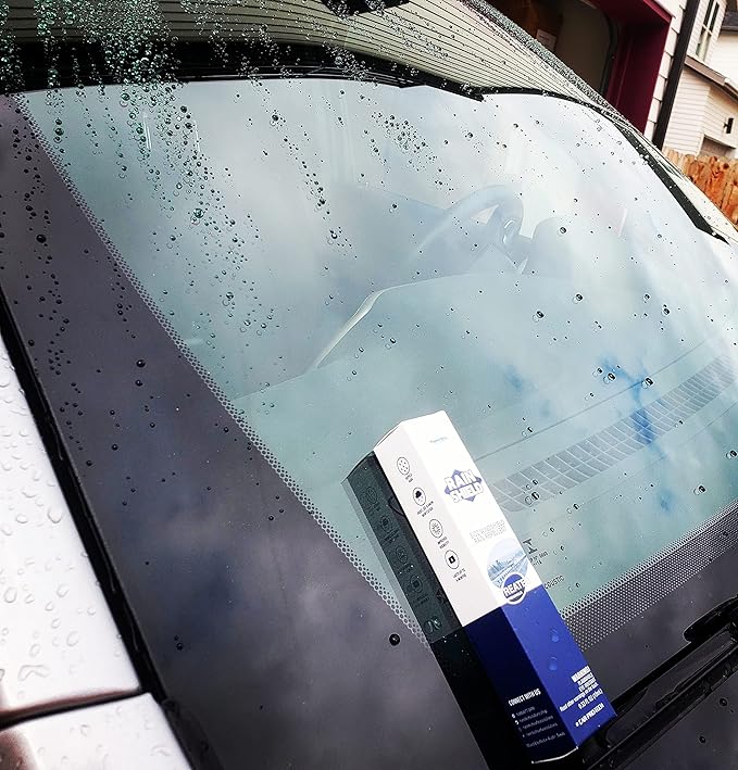 Nanotech Surface Solutions Windshield Care Kit- Includes Windshield Rain Repellent (2 Units)- Increase Visibility During Rain