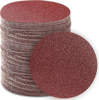 130 PCS 3 Inch Sanding Discs, MAPRIAL 3 Inch Hook and Loop Sanding Disc 240 Grit Sandpaper Assortment for Drill Sander Attachment, Grinder Rotary Tools, Woodworking, Wood Furniture