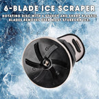 ZONETECH Electric Ice Scraper for Car Windshield, Electric Snow Scraper for Window, Ice Removal Tools Rechargeable with USB Cable, Cleaning Brush (3 in 1 Electric Ice Scraper Upgraded, 1 Pack)