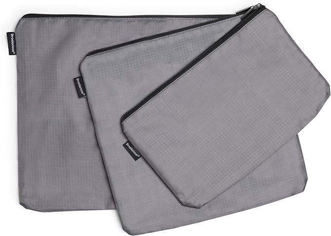 Brookstone Packing Cubes - 6 Piece Compression Packing Cubes for Travel Essentials - Luggage Sets Cube Storage Organizer Bags