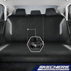 Skechers Memory Foam Car Seat Covers, Air Cool Mesh Thick Seat Covers, Car Seat Full Sets, Airbag Compatible, Automotive Comf