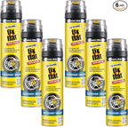 Fix-A-Flat S60430-6PK Aerosol Emergency Flat Tire Repair and Inflator, for Large Tires, Eco-Friendly Formula, Universal Fit f