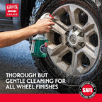 Griot's Garage Wheel Cleaner for All Finishes, Car Tire Rim Cleaning, Brake Dust and Grime Remover, PH Balanced, 11107, One G