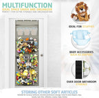 Honeyera Storage for Stuffed Animal - Over Door Organizer for Stuffies, Baby Accessories, and Toy Plush/Easy Installation wit
