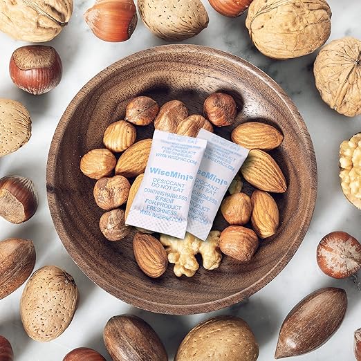 1 Gram 5000 Packs Silica Gel Packets, Silica Packets, Food Grade Dessicant, Dessicant Packs, Silica Gel for Food Storage,