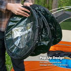 Coghlan's Pop-Up Lightweight Trash Can – Collapsible Waste Bin for Camping, RV, Outdoor Events, and Travel – Durable, Compact, and Easy to Store – 29.5 Gallon