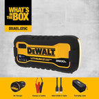 DeWalt DXAELJ25C 2500 Peak Amp Lithium Jump Starter with USB Power Bank and Carrying Case