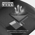 Skechers Car Seat Covers, Work Leather Seat Covers 5-Times Stronger Built-in Webbing, Oxford Fabric Seat Cover Full Sets, Air