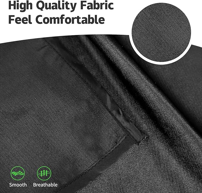 ZATOOTO Car Window Shades - 2 Pcs Black Silk Side Front Protection Covers - Magnetic Privacy Sun Shades Curtain Keeps Cooler for Baby Kids Sleeping